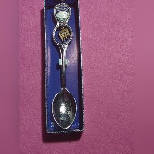 Vintage Spring Mills State Park Indiana Souvenir Collector's Silver Spoon